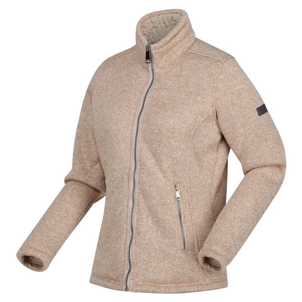 Razia II Beige Fleece Jas Dames Top Merken Winkel